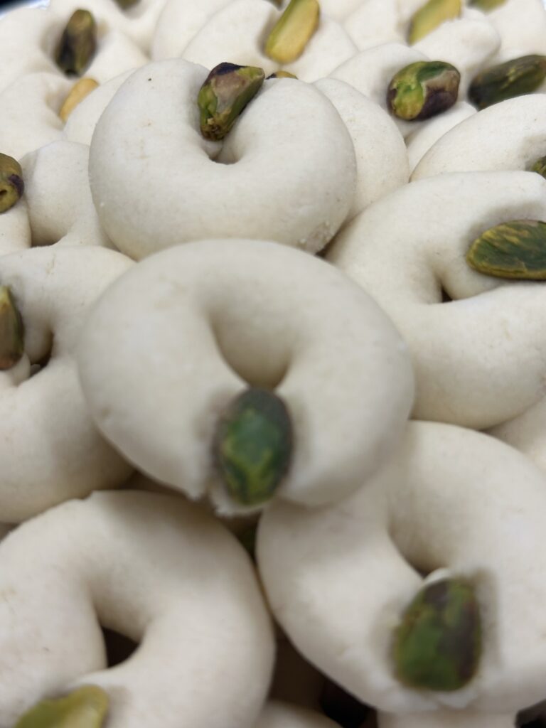 Ghariba ( ghee cookies)